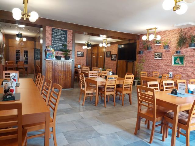 Interiér hospůdky